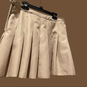 Tan tennis skirt from forever 21